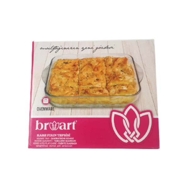 Agora Tava Patrata Termorezistenta Honey (45486-u) 6/bax