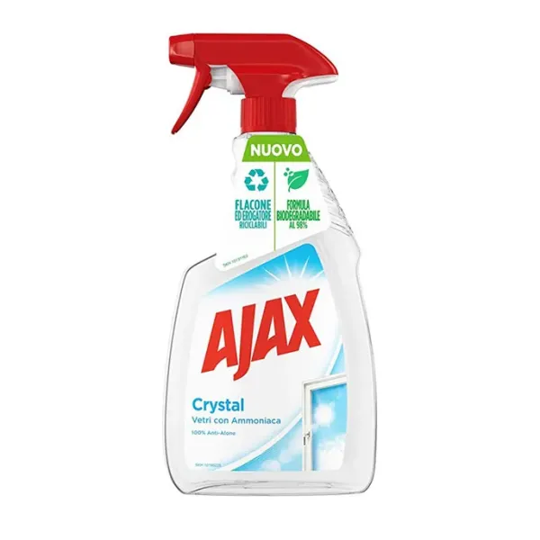 Ajax Solutie Geam Grystal Ammonia 500ml 12/bax