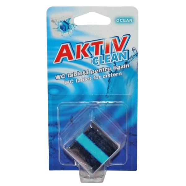 Aktiv Clean Tableta Pentru Bazin Wc Ocean 50g 20/bax