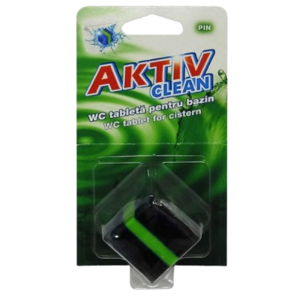 Aktiv Clean Tableta Pentru Bazin Wc Pin 50g 20/bax
