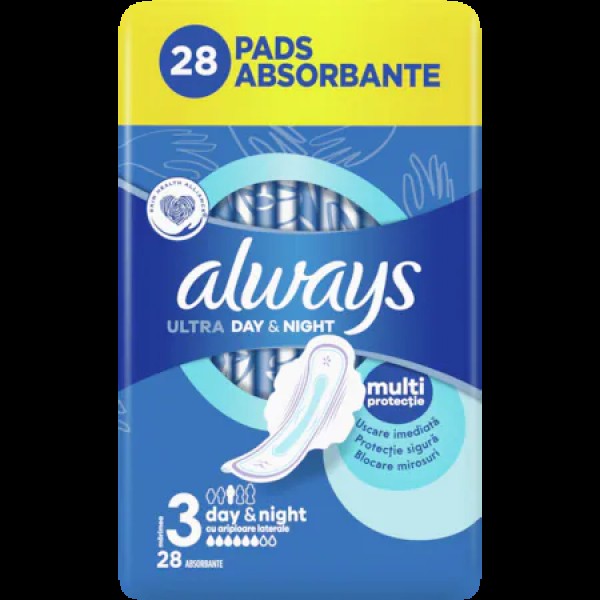 Always Absorbante Ultra Day-night 28buc/set 6/bax