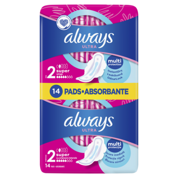 Always Absorbante Ultra Super 14buc/set 16/bax