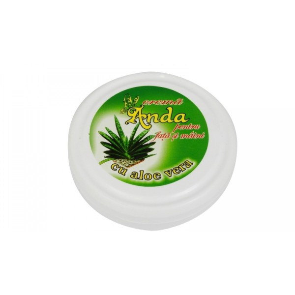 Anda Crema Fata Si Maini Aloe Vera 100ml 12/bax