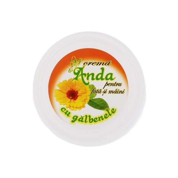 Anda Crema Fata Si Maini Galbenele 100ml 12/bax
