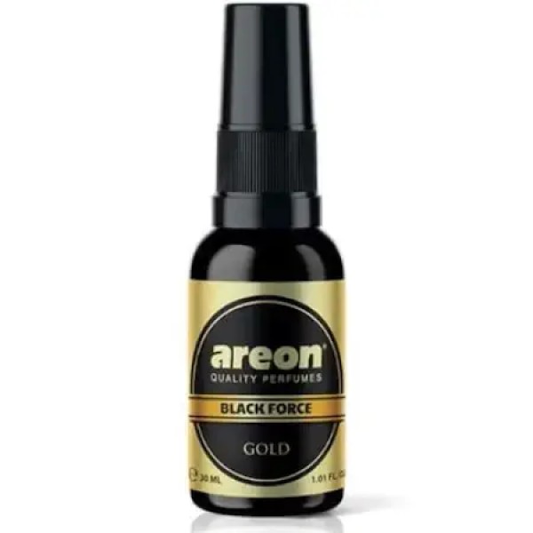 Areon Parfum Car&home Black Force Gold Spray 30ml 24/bax