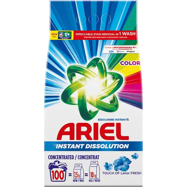 Ariel Detergent Color Lenor 7.5kg Ariel Detergent Color Lenor 7.5kg