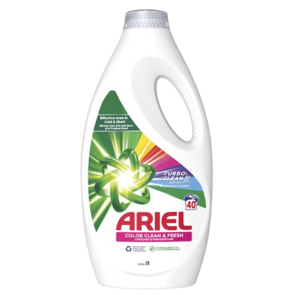 Ariel Detergent Lichid Color 2000ml 5/bax