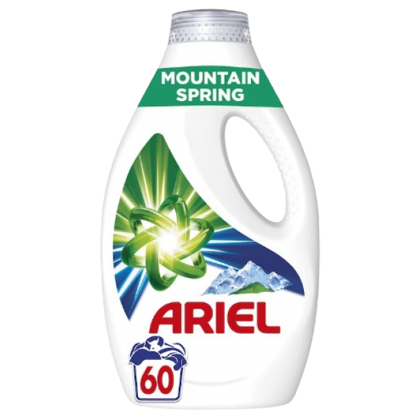 Ariel Detergent Lichid Mountain Spring 3000ml 4/bax