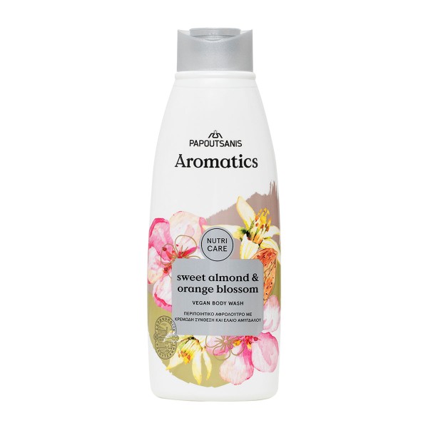Aromatics Gel Dus Nutri Care Sweet Almond&orange Blossom 600ml 12/bax