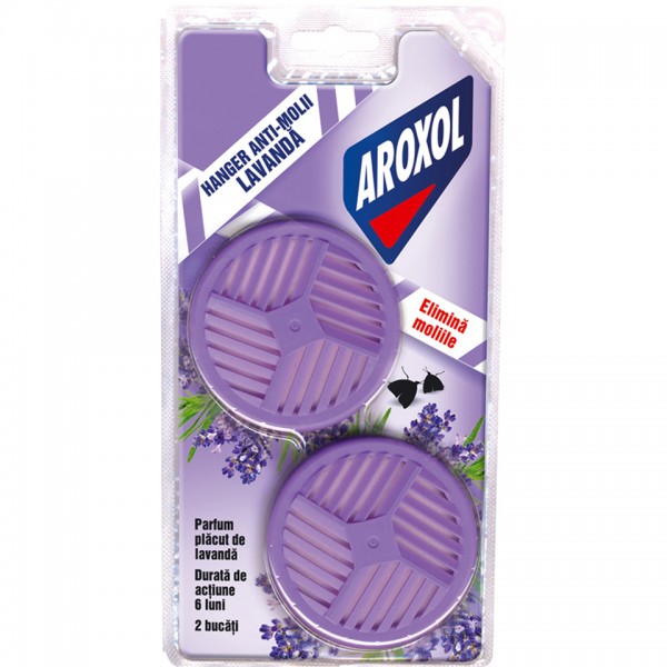 Aroxol Hanger Antimolii Lavanda 21/bax