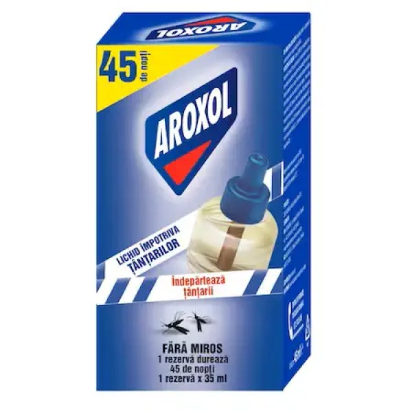 Aroxol Rezerva Lichida Impotriva Tantarilor 35ml 24/bax