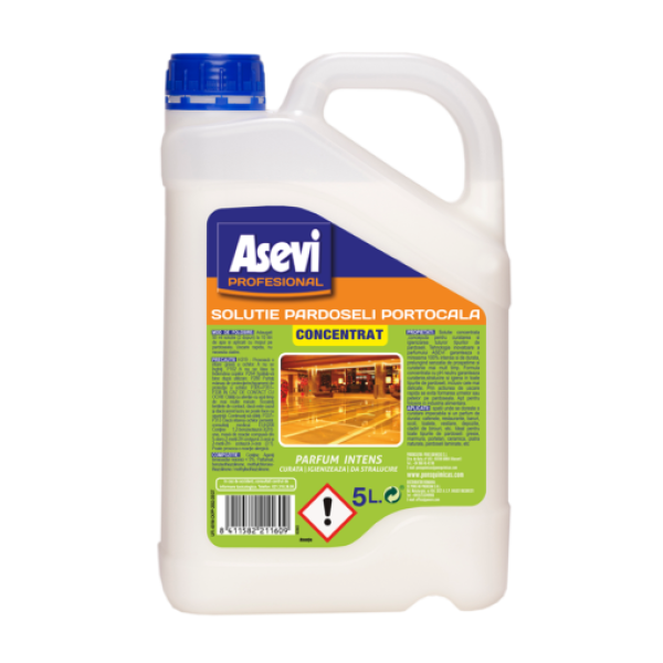 Asevi Profesional Solutie Pardoseli Portocala 5l 4/bax