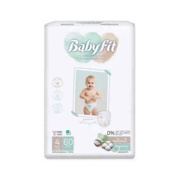 Babyfit Scutece Baby Pants Maxi Nr.4 7-14kg 60buc/set 4/bax