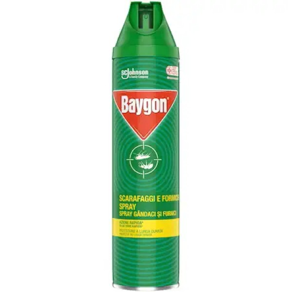 Baygon Spray Impotriva Gandacilor Si Furnicilor 400ml 12/bax