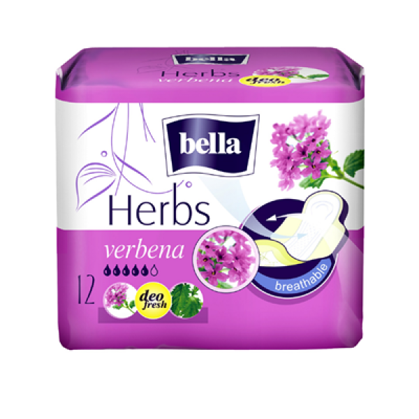 Bella Absorbante Herbs Verbena 12buc/set 18/bax
