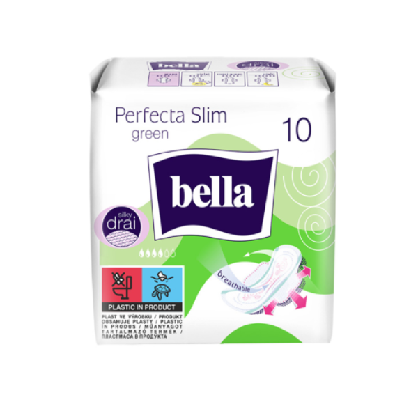 Bella Absorbante Perfecta Slim Green 10buc/set 36/bax