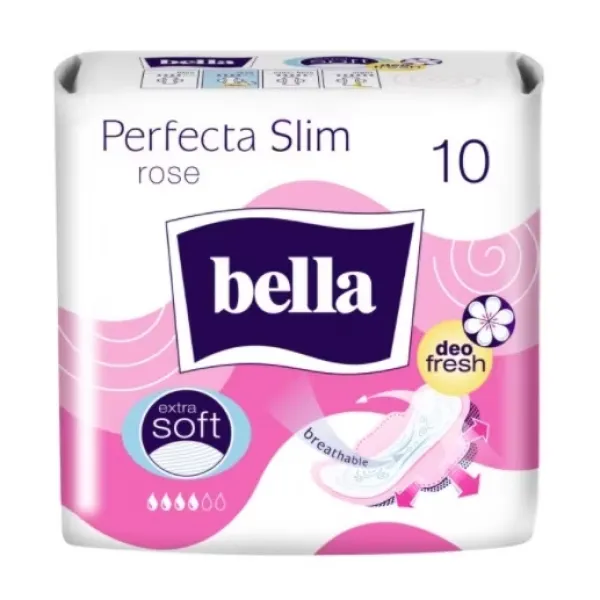 Bella Absorbante Perfecta Slim Rose 10buc/set 36/bax