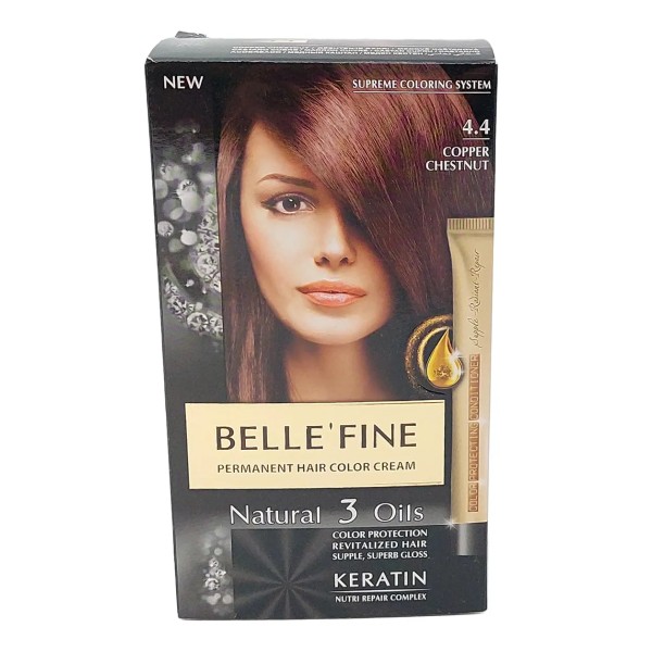 Belle' Fine Vopsea Par 4.4 Copper Chestnut 12/bax