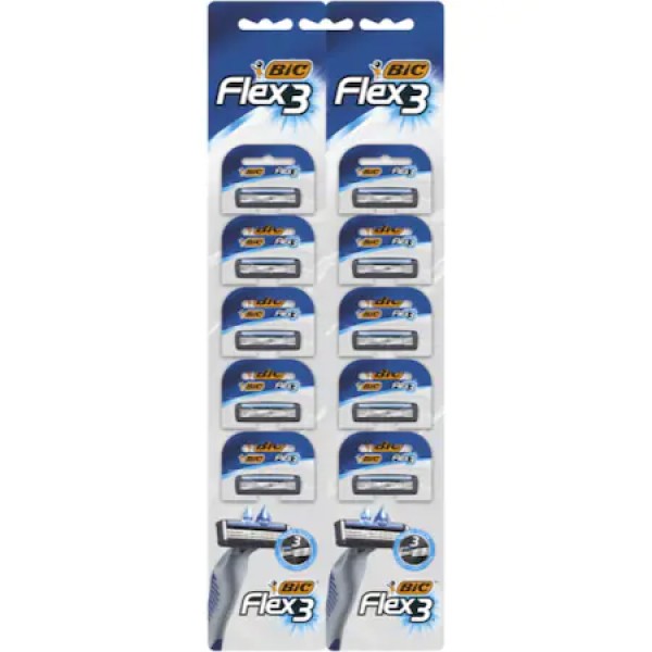 Bic Aparat Ras 3lame Flex 3 10buc/set 4set/bax