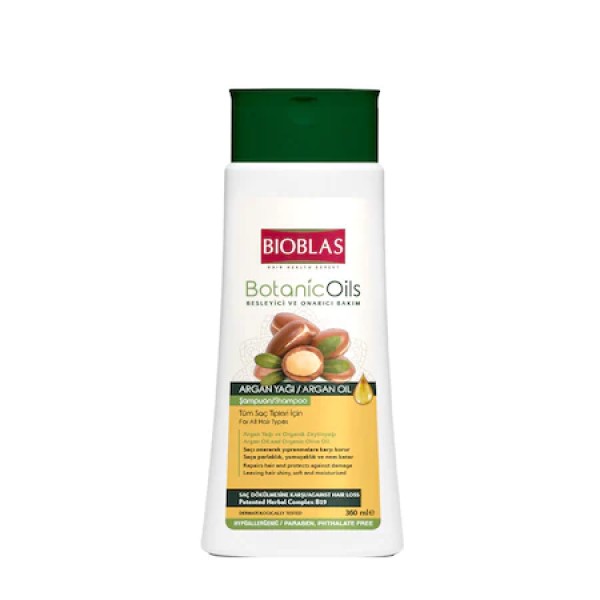 Bioblas Botanics Oils Sampon Par Argan 360ml+150ml 14/bax