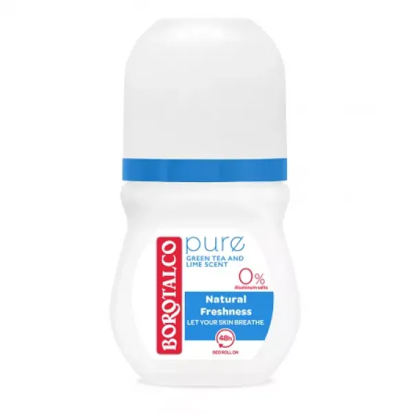 Borotalco Roll-on Pure Natural Freshness 50ml 6buc/set