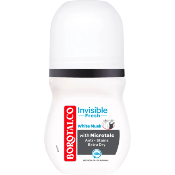 Borotalco Roll-on Invisible Fresh White Musk 50ml 6buc/set