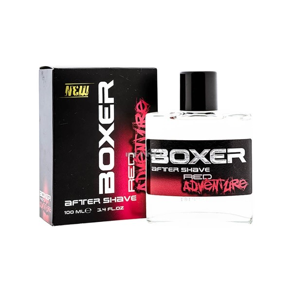 Boxer After Shave Red Adventure 100ml 12/bax