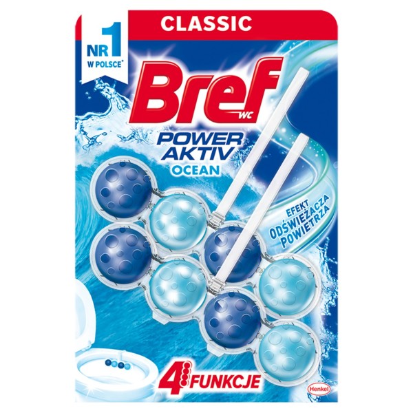 Bref Odorizant Wc Power Aktiv Ocean 2*50gr 10/bax