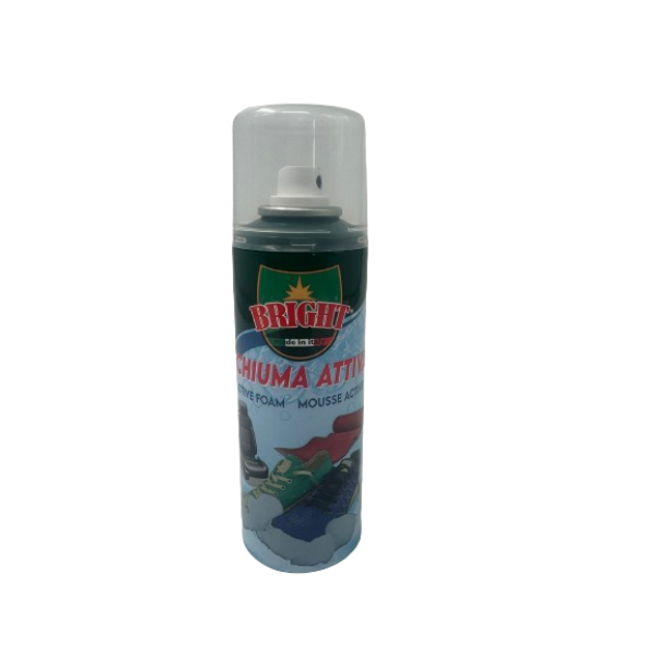 Bright Spuma Activa Curatare Incaltaminte 200ml 12/bax