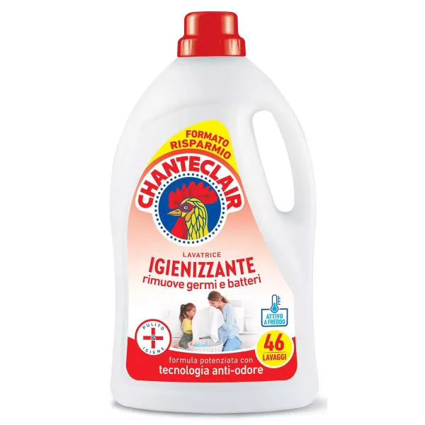 Chanteclair Detergent Lichid Lavatrice Igienizzante 2070ml 6/bax Chanteclair Detergent Lichid Lavatrice Igienizzante 2070ml 6/bax