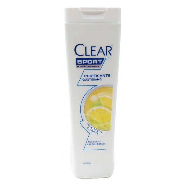 Clear Sampon Par Sport Purificante Quatidiano 225ml 6buc/set 12/bax