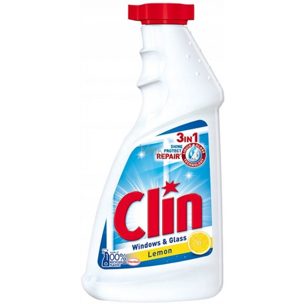 Clin Solutie Geam Lemon Rezerva 500ml 10/bax