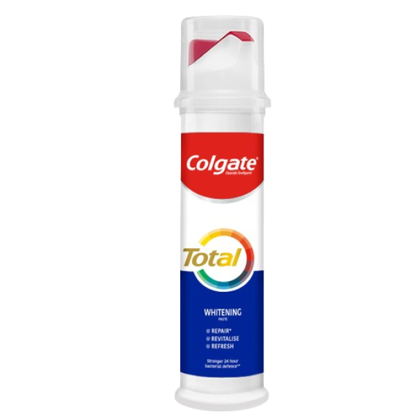Colgate Pasta Dinti Tub Total Whitening 100ml 6/bax