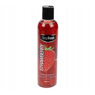 Deep Fresh Gel Dus Strawberry 400ml 12/bax - LucidiusMarket