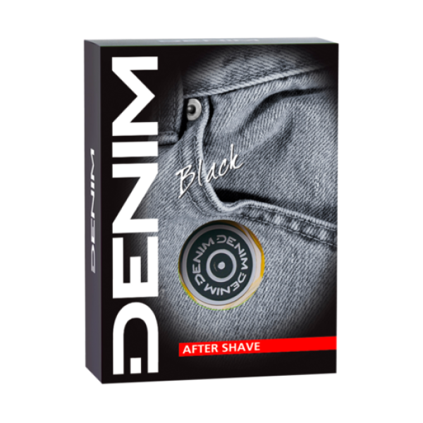 Denim After Shave Black 100ml 4buc/set 12/bax