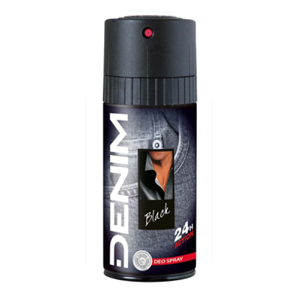 Denim Deo Spray Black 150ml 12/bax