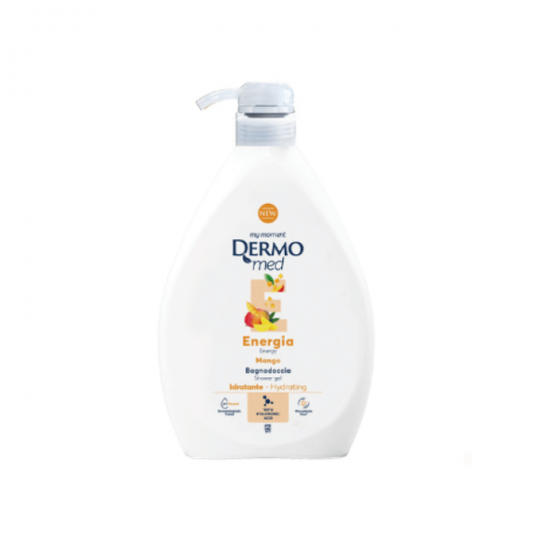 Dermomed Gel Dus Energy Mango 1000ml 6/bax