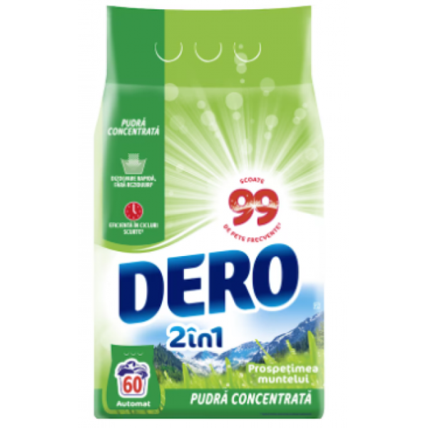 Dero Detergent Automat 2in1 Prospetimea Muntelui 60spalari 4.5kg 3/bax
