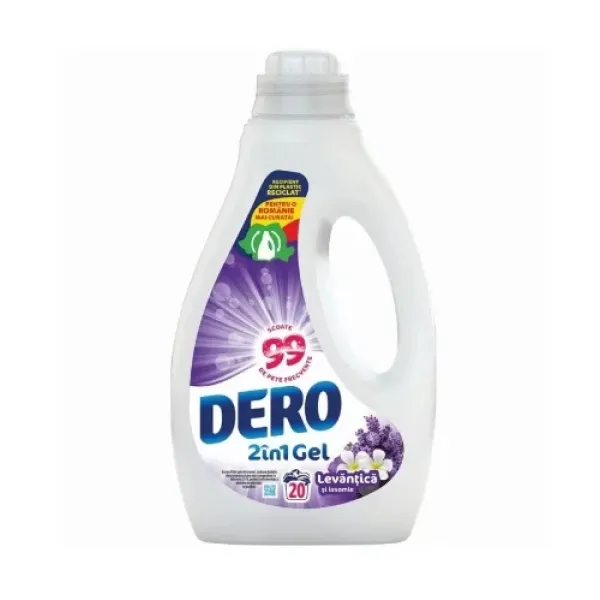 Dero Detergent Lichid 2in1 Levantica&iasomie 2l