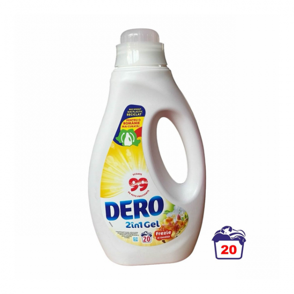 Dero Detergent Lichid Frezie Si Lamaita 2l 5/bax