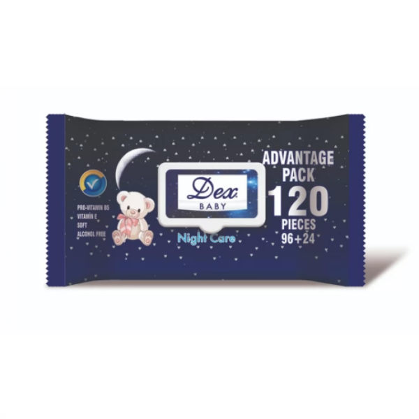 Dex Servetele Umede Night 120buc 12/bax Dex Servetele Umede Night 120buc 12/bax