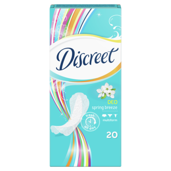 Discreet Absorbante Zilnice Deo Spring Breeze 20buc 18/bax