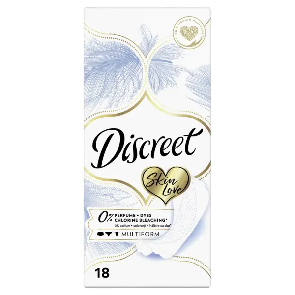 Discreet Absorbante Zilnice Skin Love 18buc 18/bax