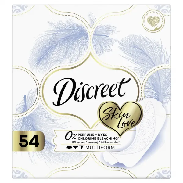 Discreet Absorbante Zilnice Skin Love 54buc 8/bax