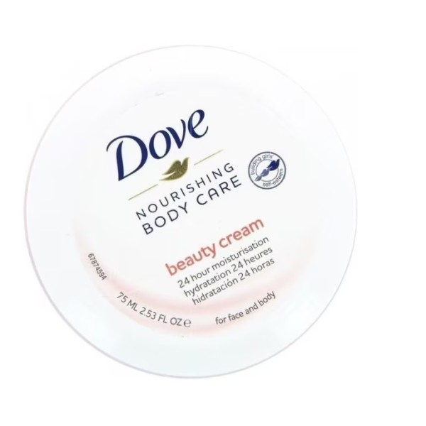 Dove Crema Corp Beauty 75ml 12/set 48/bax