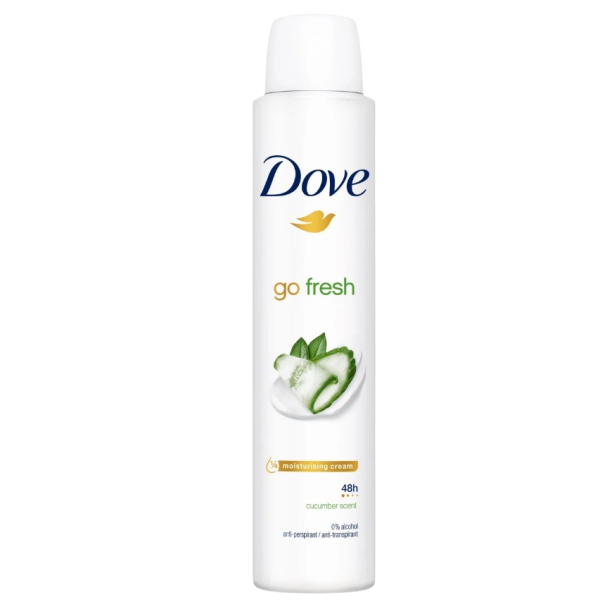 Dove Deo Go Fresh Women Cucumber Scent 200ml 6buc/set