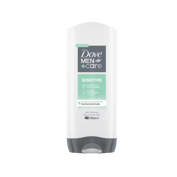 Dove Gel De Dus Men Sensitive 400ml 6buc/set 12/bax