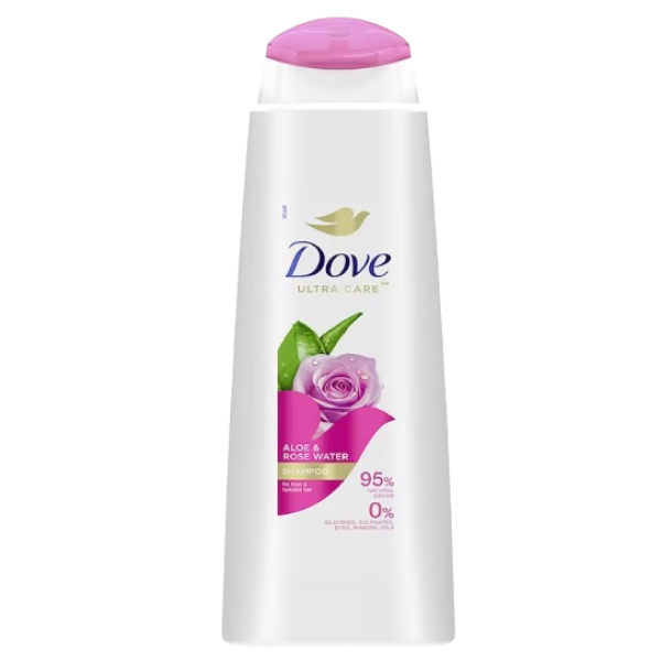 Dove Sampon Par Aloe&rose Water 400ml 6/bax