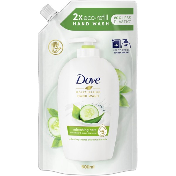 Dove Sapun Lichid Cucumber Rezerva 500ml 10/bax