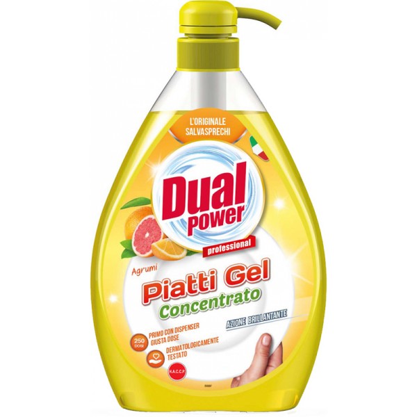Dual Power Detergent Vase Agrumi 1l 6/bax